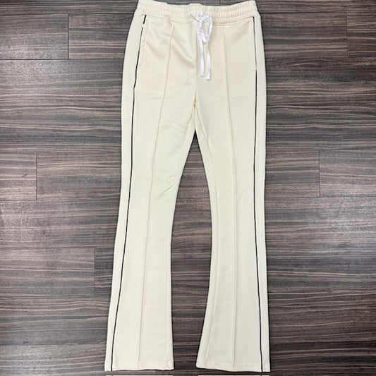 RM Stacked Joggers - Cream