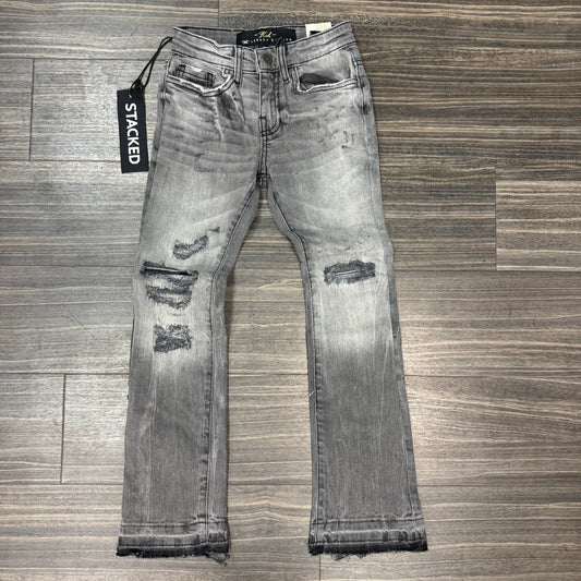 JC Smoked Grey Stacked Jeans