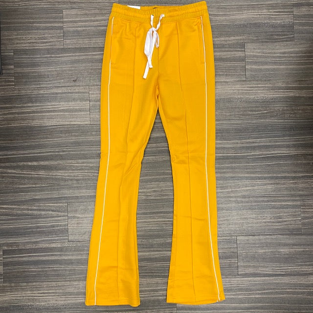 RM Stacked Joggers – Golden Yellow