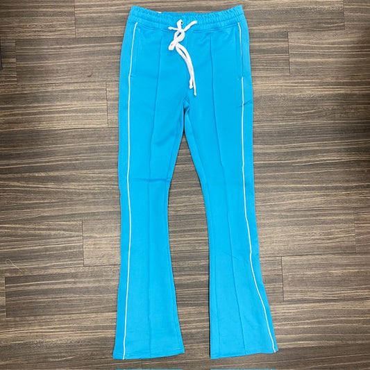 RM Stacked Joggers – Lt Blue