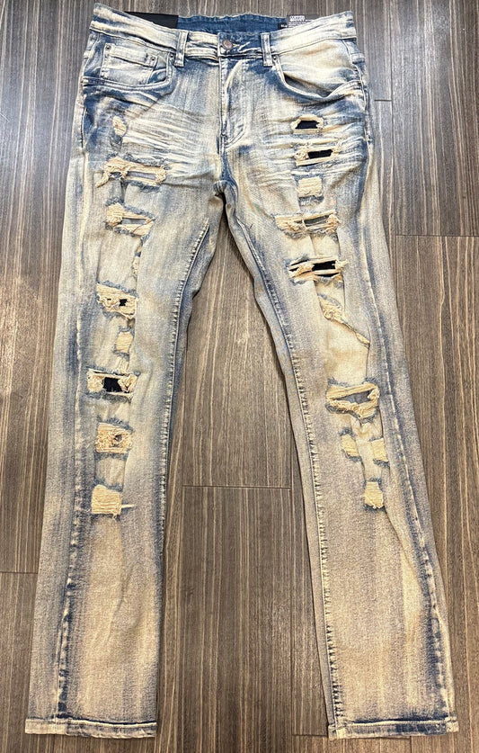 CR Tint Rip w/ Backing Jeans