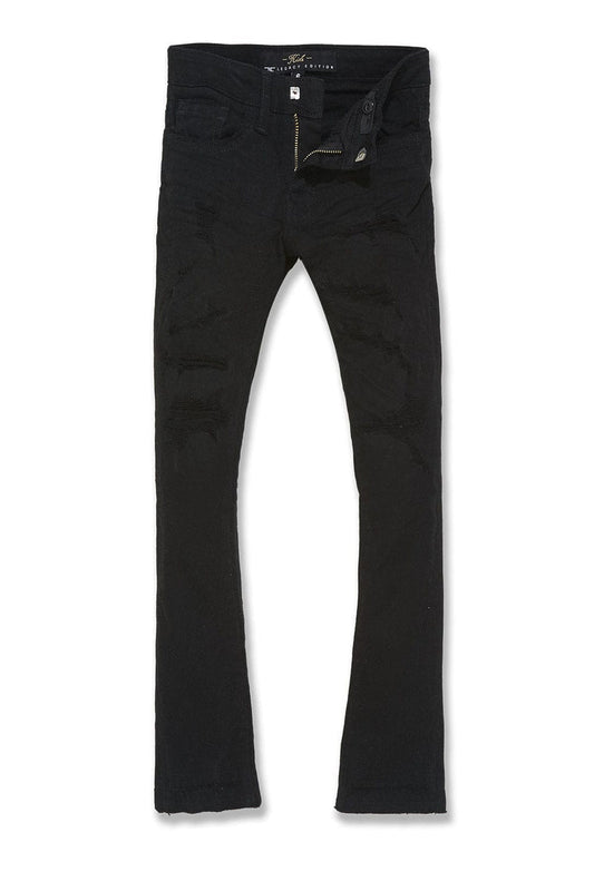 JC Tribeca Twill Stacked Jeans - Black