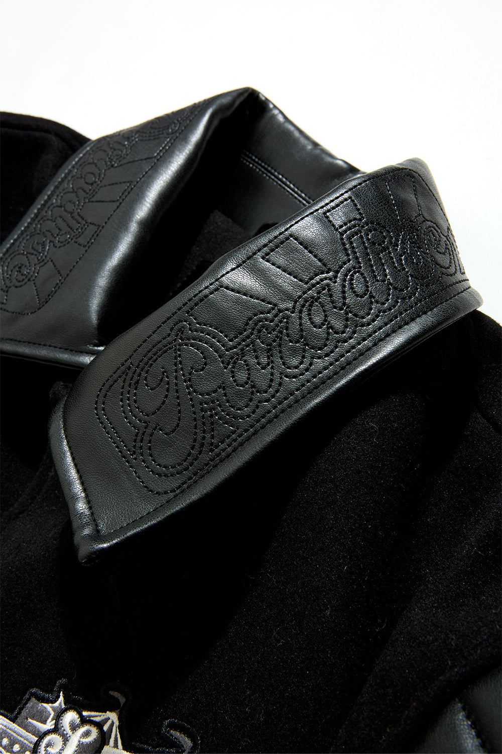 SYIP Noir Varsity Jacket