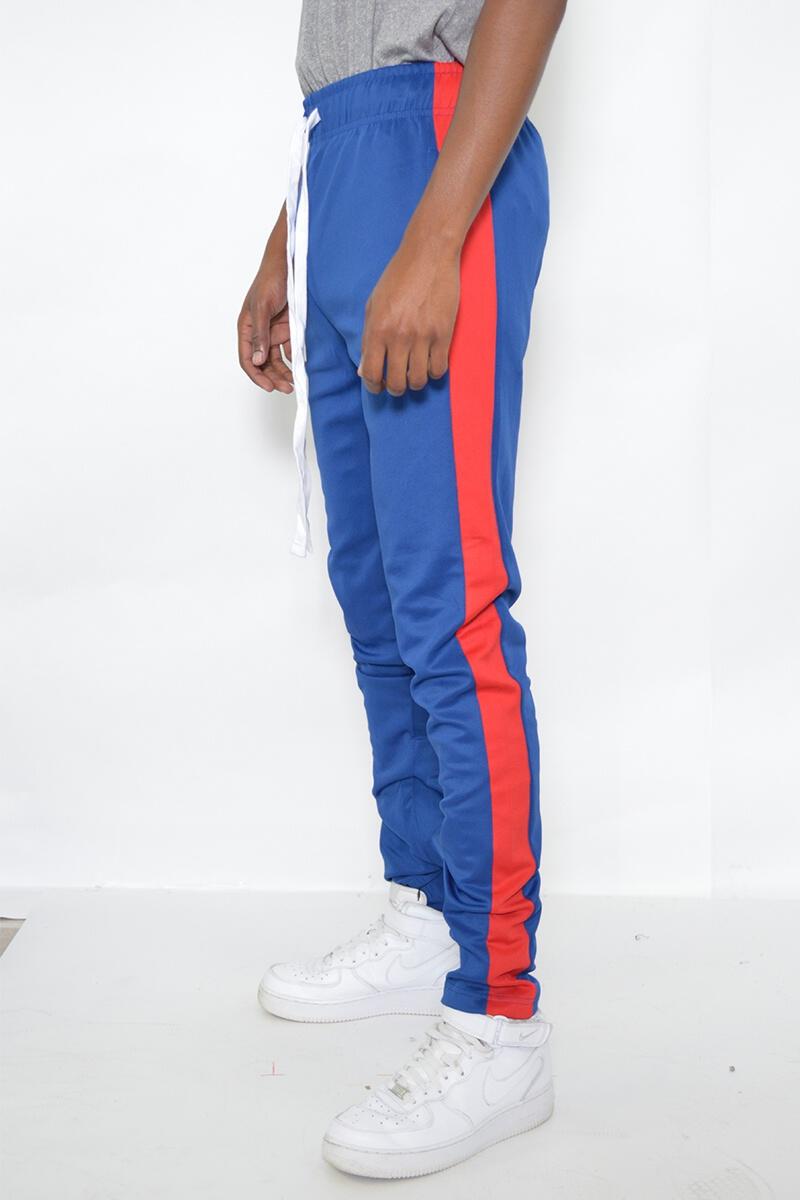 Royal Blue/Red Track Pants