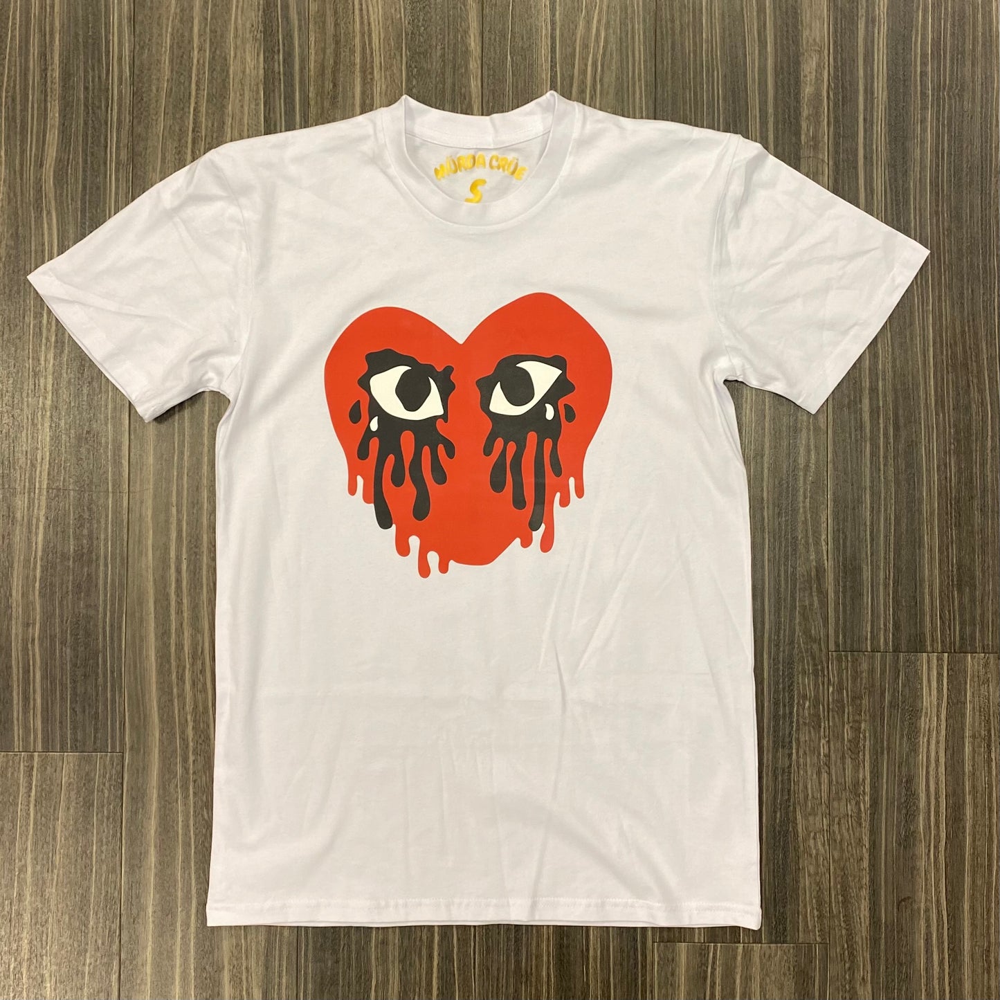 Crying Heart T-Shirt - White