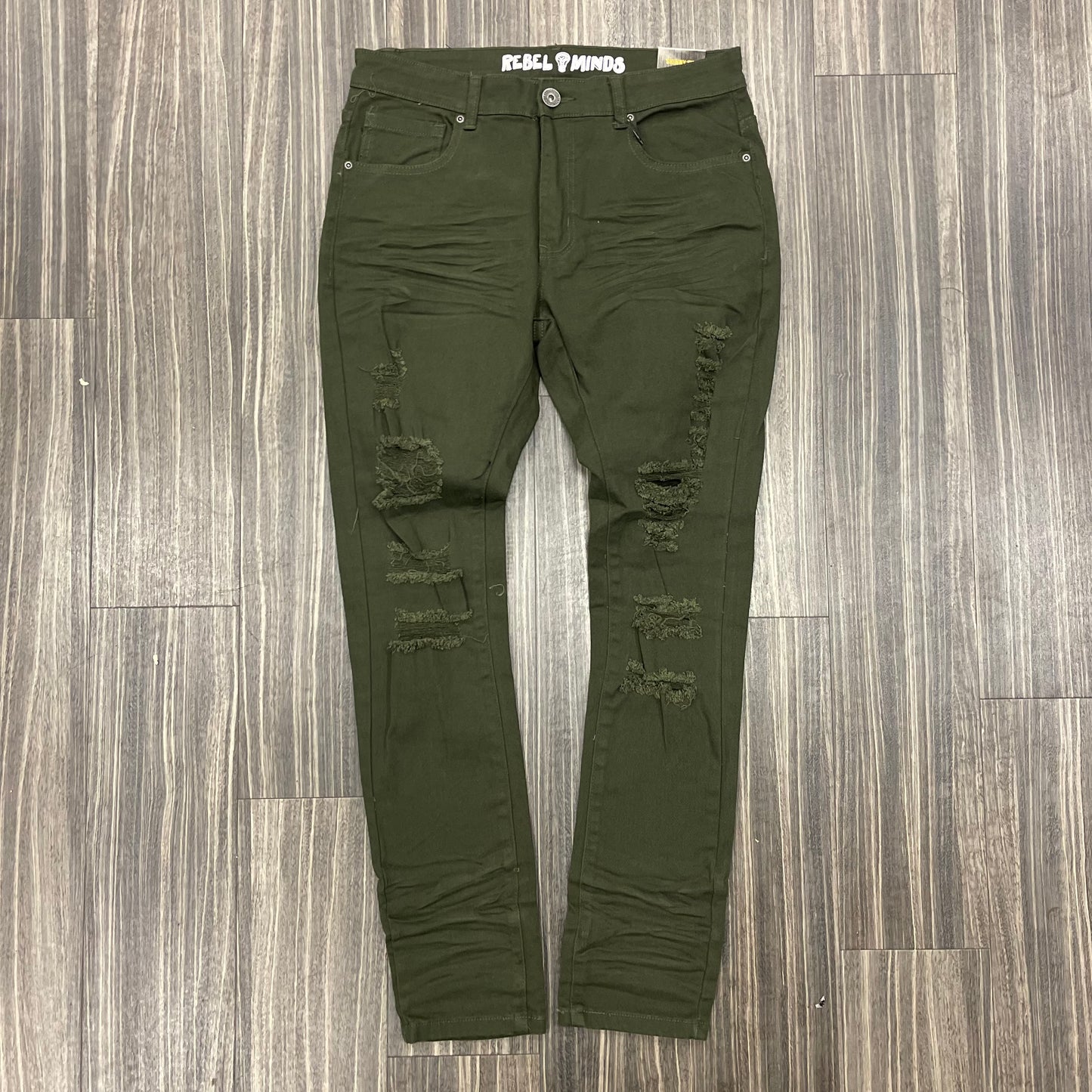 Basic Twill Jeans/Olive