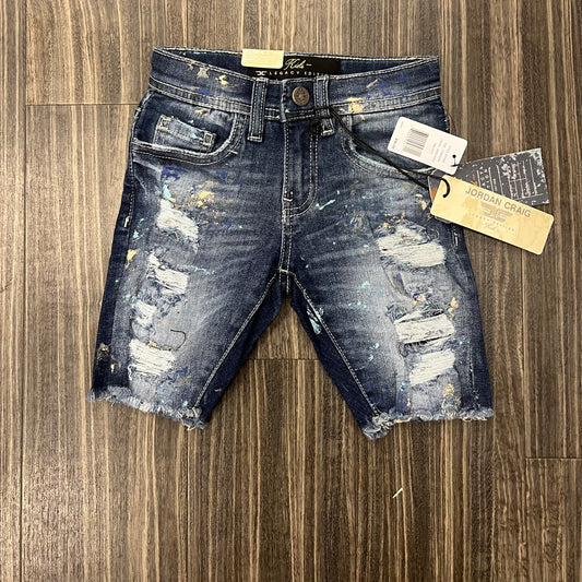 Kids Jordan Craig Aged Wash Shorts