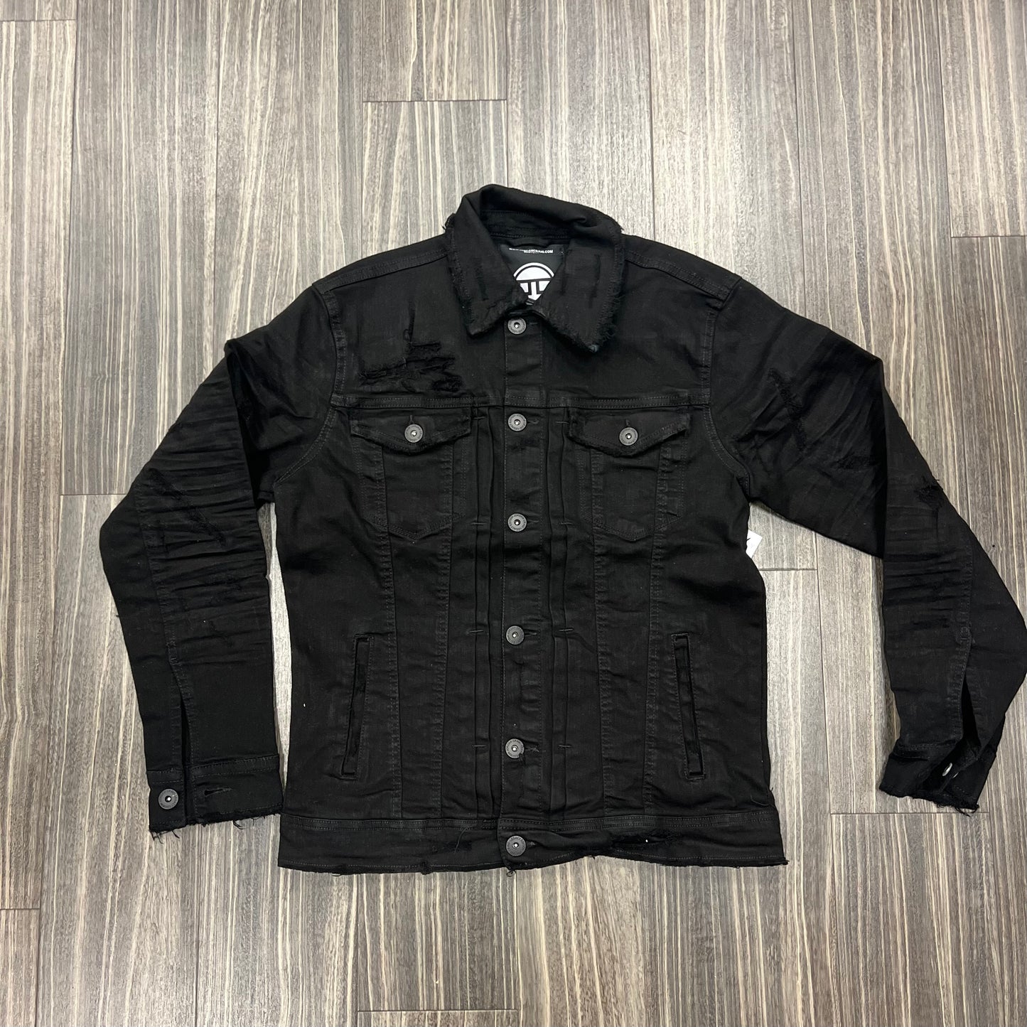 Kids Black Jean Jacket JJ955RK