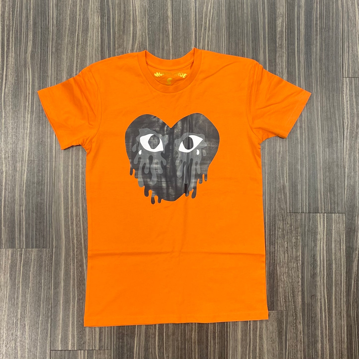 Crying Heart T-Shirt - Orange