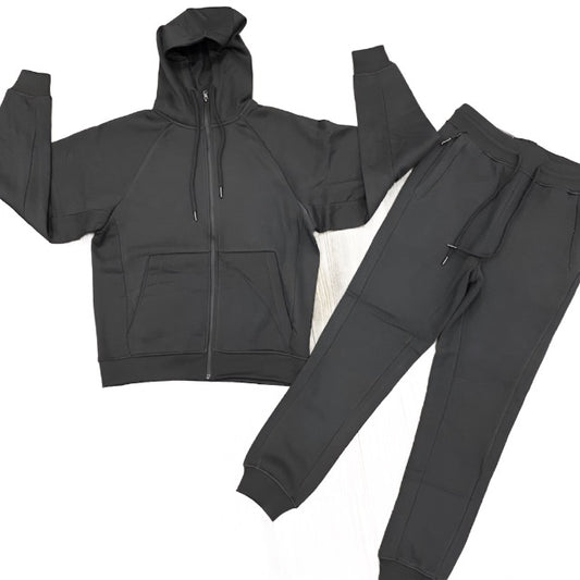 Access Fleece Jogger Set - Black