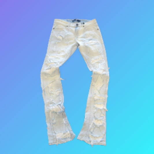 Light Rockstar Stacked Jeans